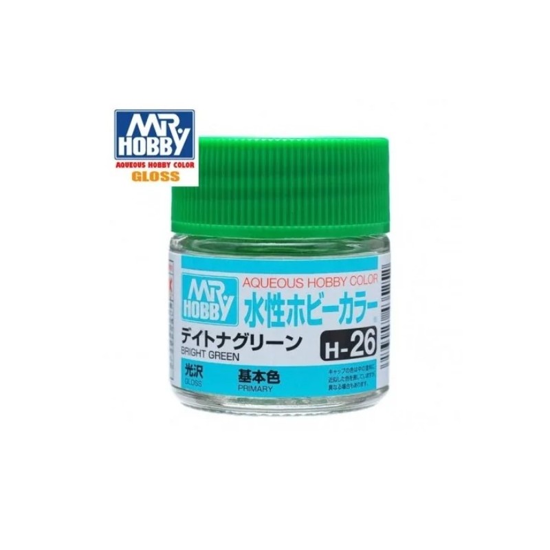 MR HOBBY : VERDE CLARO 10 ml Acrilico