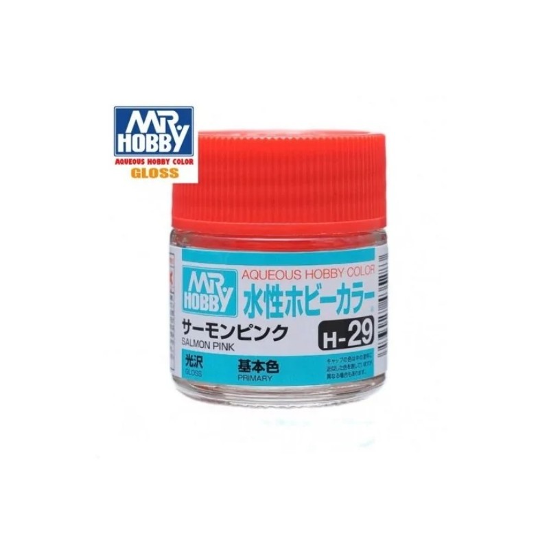 MR HOBBY : ROSA SALMON  BRILLO 10 ml Acrilico