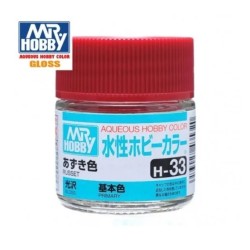 MR HOBBY : MARRON ROJIZO BRILLO 10 ml Acrilico