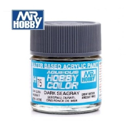 MR HOBBY : GRIS MAR  10 ml Acrilico