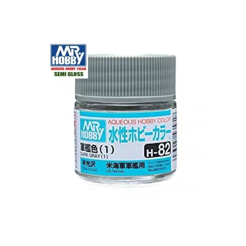 MR HOBBY : GRIS OSCURO U.S. II SATINADO 10 ml Acrilico