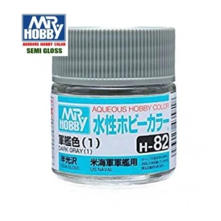 MR HOBBY : GRIS OSCURO U.S. II SATINADO 10 ml Acrilico