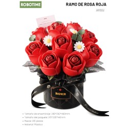 ROBOTIME ROKR : RAMO DE ROSAS ROJAS