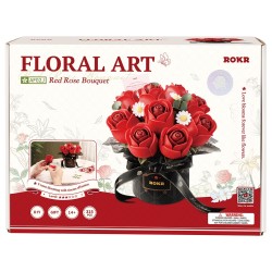 ROBOTIME ROKR : RAMO DE ROSAS ROJAS