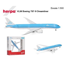 HERPA : B787-9  KLM BOEING DREAMLINER   Escala 1:500