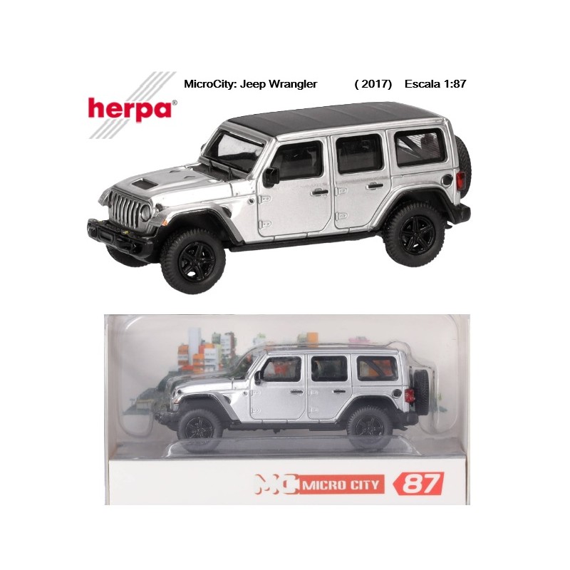 HERPA : JEEP WRANGLER  ESCALA 1:87