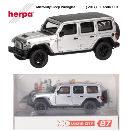 HERPA : JEEP WRANGLER  ESCALA 1:87