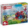 LEGO MARVEL : Spidey en su Moto vs. Rino