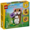 LEGO Creator 3en1 : Lindo Hámster con Flor