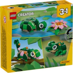 LEGO Creator 3en1 : Tortuga con Flor de Nenúfar