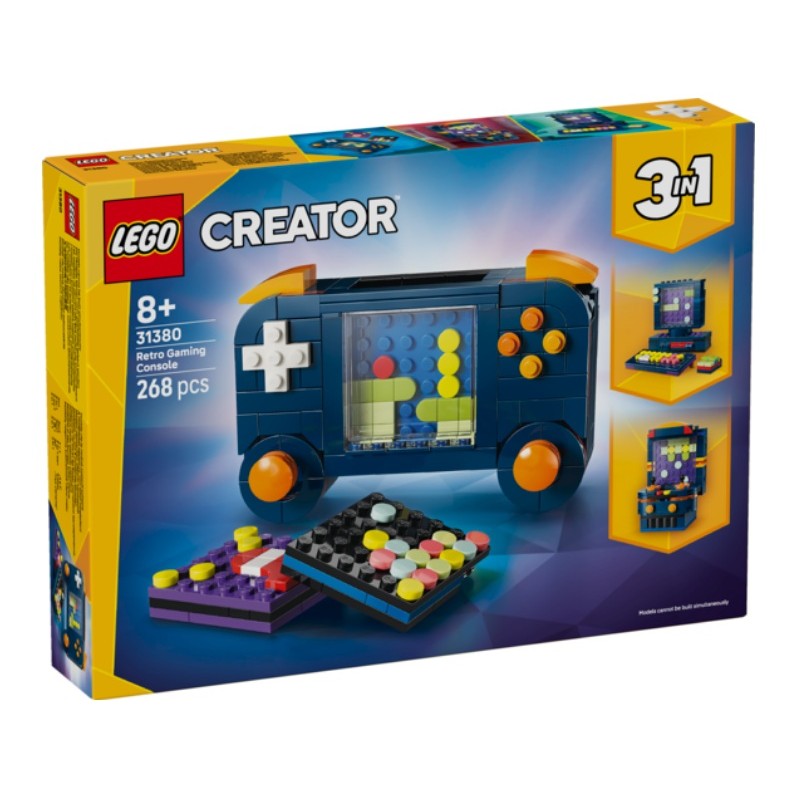 LEGO Creator 3en1 : Consola de Videojuegos Retro