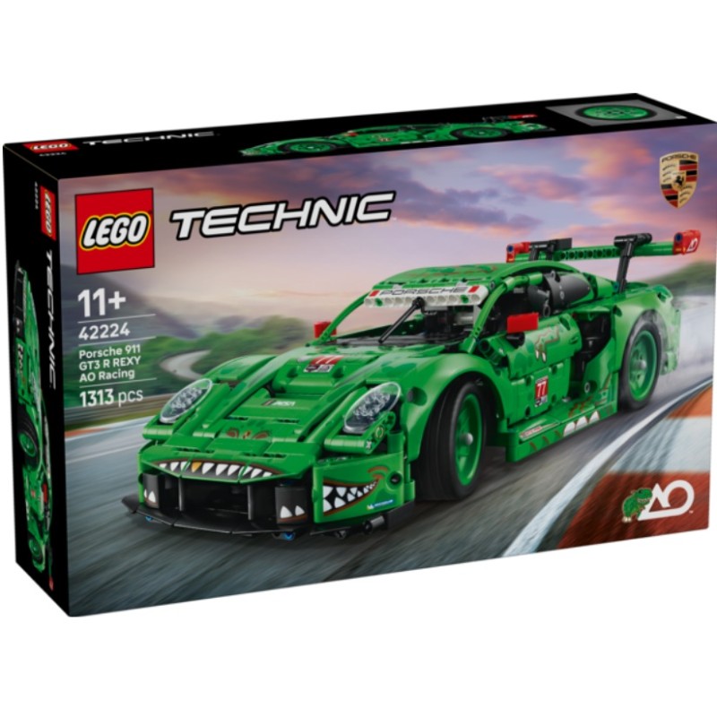  LEGO Technic : Coche Porsche 911 GT3 R REXY AO Racing (42224)