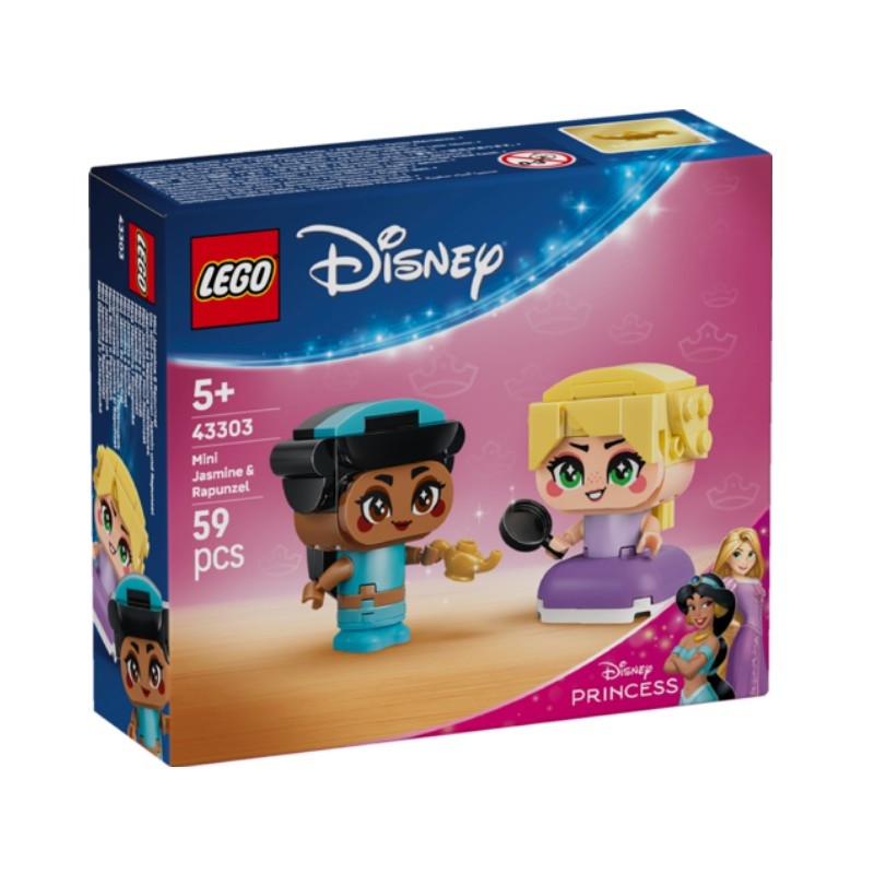 LEGO Disney Princess Mini Jasmine y Rapunzel (43303)