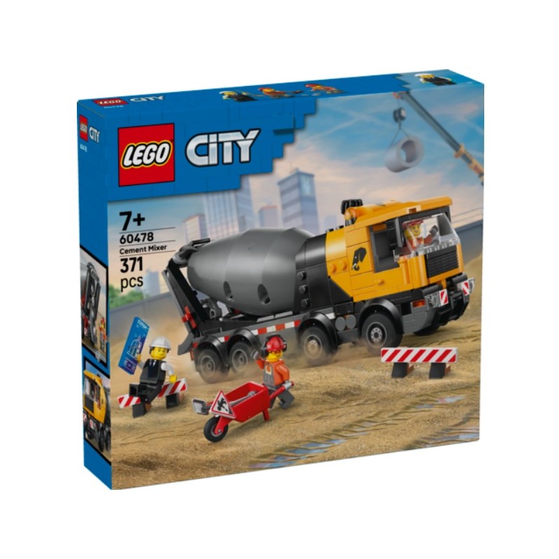 LEGO CITY :  Hormigonera (60478)