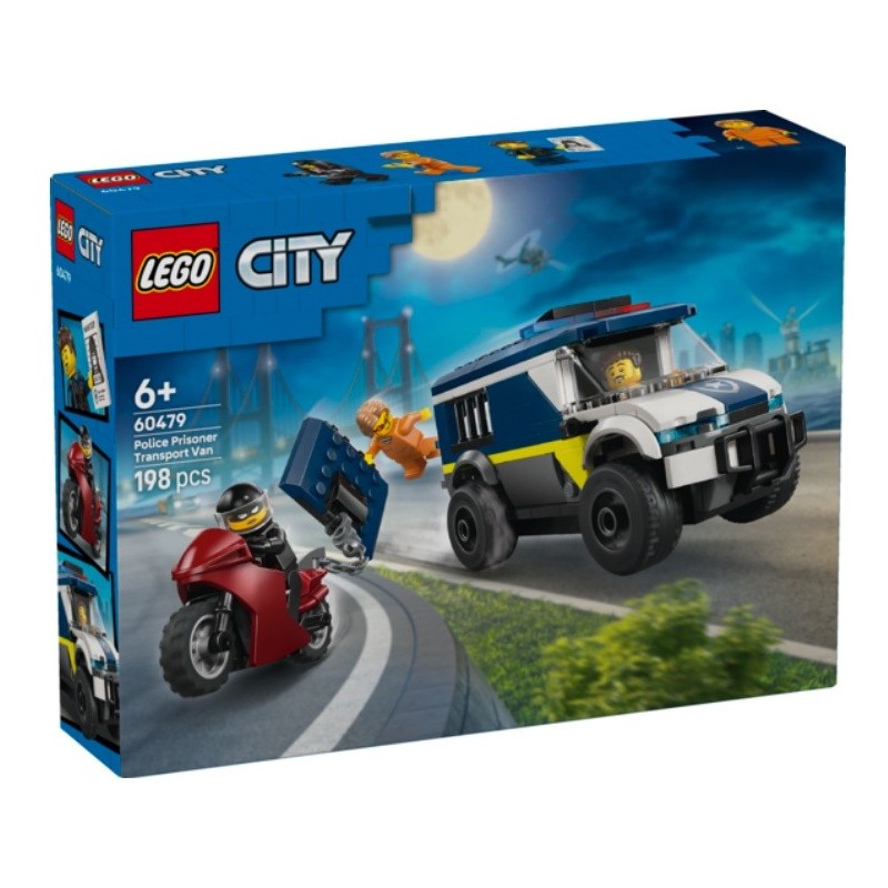 LEGO CITY :  Furgoneta de Transporte Penitenciario de Policía