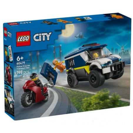 LEGO CITY :  Furgoneta de Transporte Penitenciario de Policía