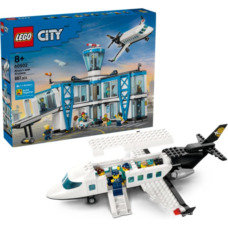 LEGO CITY : Aeropuerto con Avión