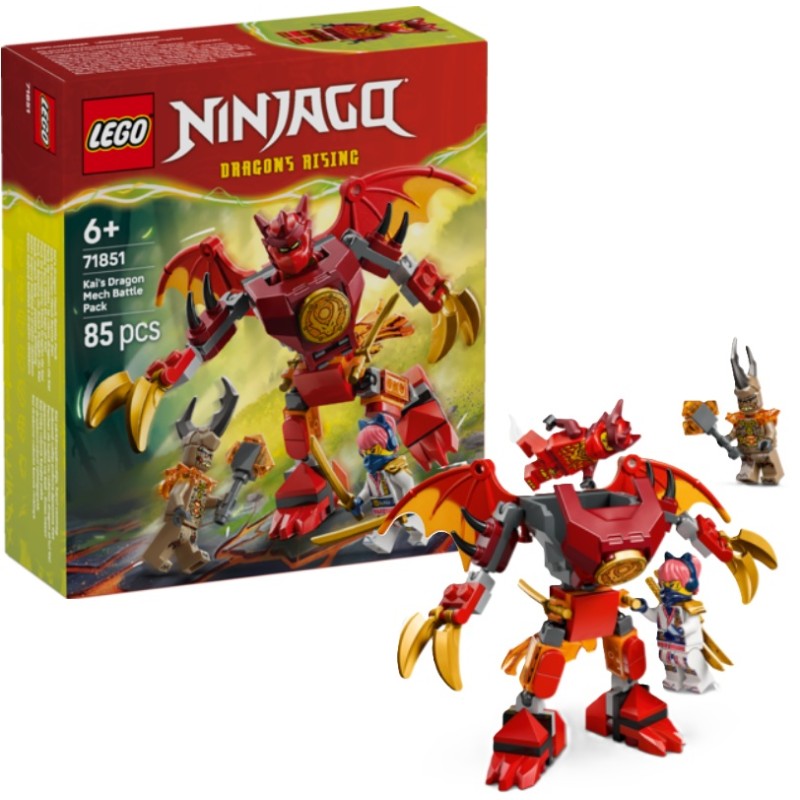 LEGO NINJAGO Pack de Combate: Meca Dragón de Kai (71851)