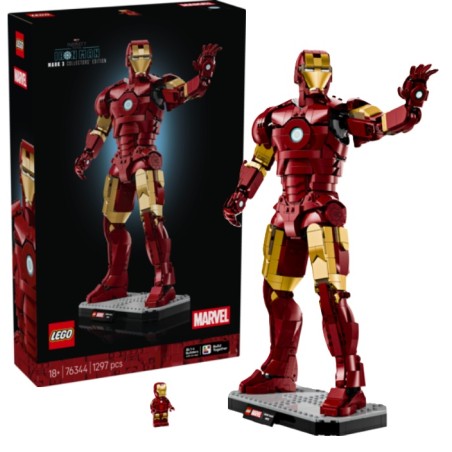 LEGO Marvel : Marvel Iron Man Mark 3: Edición para Coleccionistas (76344)