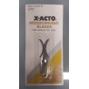 XACTO : CUCHILLAS TALLAR concavas 2 unidades