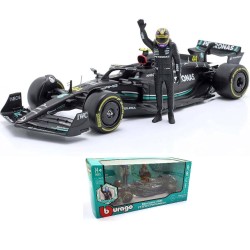 BURAGO : MERCEDES F1 W14 E HAMILTON  ESCALA 1:24