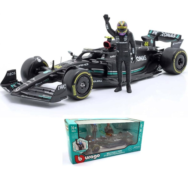BURAGO : MERCEDES F1 W14 E HAMILTON  ESCALA 1:24
