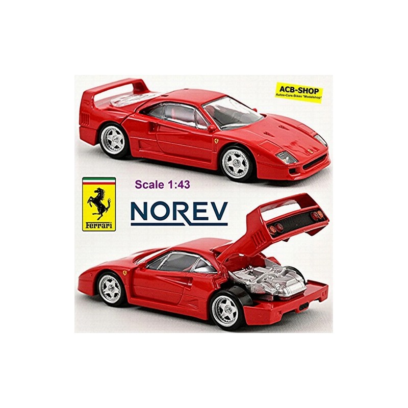 NOREV : FERRARI F40  ESCALA 1:43