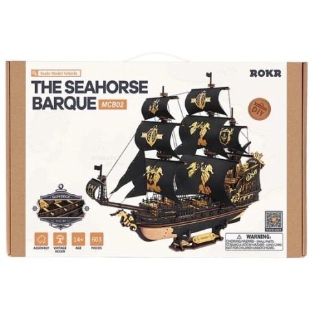 ROBOTIME ROKR : THE SEAHORSE BARCO