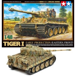 TAMIYA: GERMAN TIGER I EARLY  escala 1:48