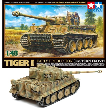 TAMIYA: GERMAN TIGER I EARLY  escala 1:48