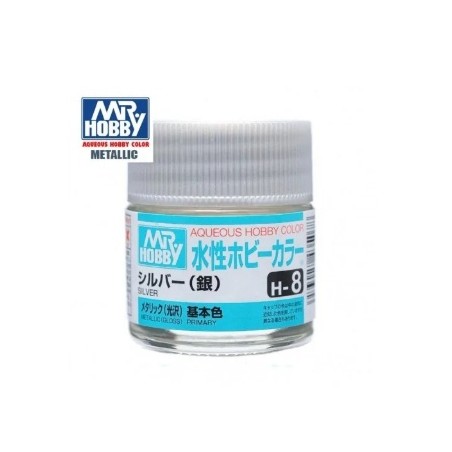 MR HOBBY : PLATA  BRILLO 10 ml Acrilico