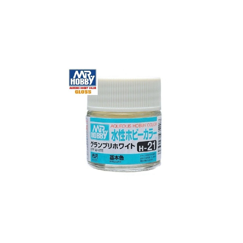 MR HOBBY : BLANCO MEDIO  10 ml Acrilico