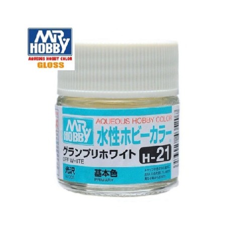 MR HOBBY : BLANCO MEDIO  10 ml Acrilico