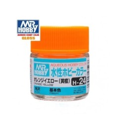 MR HOBBY : AMARILLO NARANJA BRILLO 10 ml Acrilico