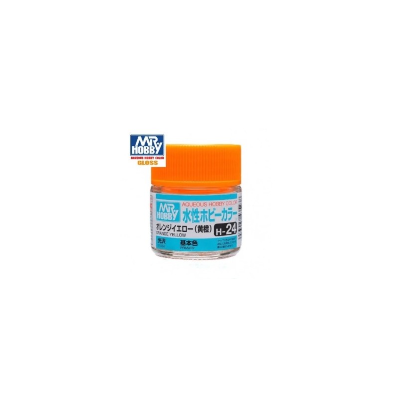 MR HOBBY : AMARILLO NARANJA BRILLO 10 ml Acrilico