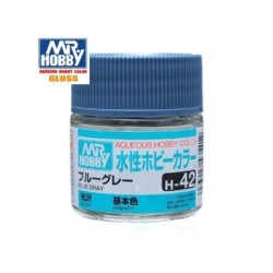 MR HOBBY : GRIS AZULADO BRILLO 10 ml Acrilico