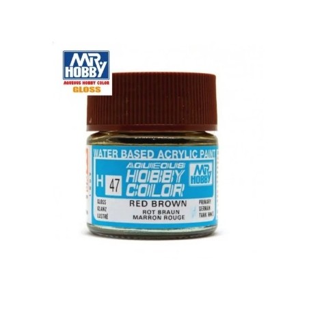 MR HOBBY : MARRON ROJIZO 10 ml Acrilico