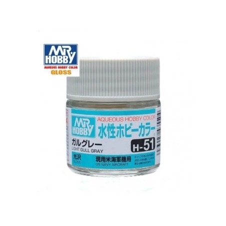 MR HOBBY : GRIS LIGERO GAVIOTA  10 ml Acrilico
