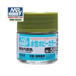 MR HOBBY : VERDE INTERIOR U.S. ARMY  10 ml Acrilico