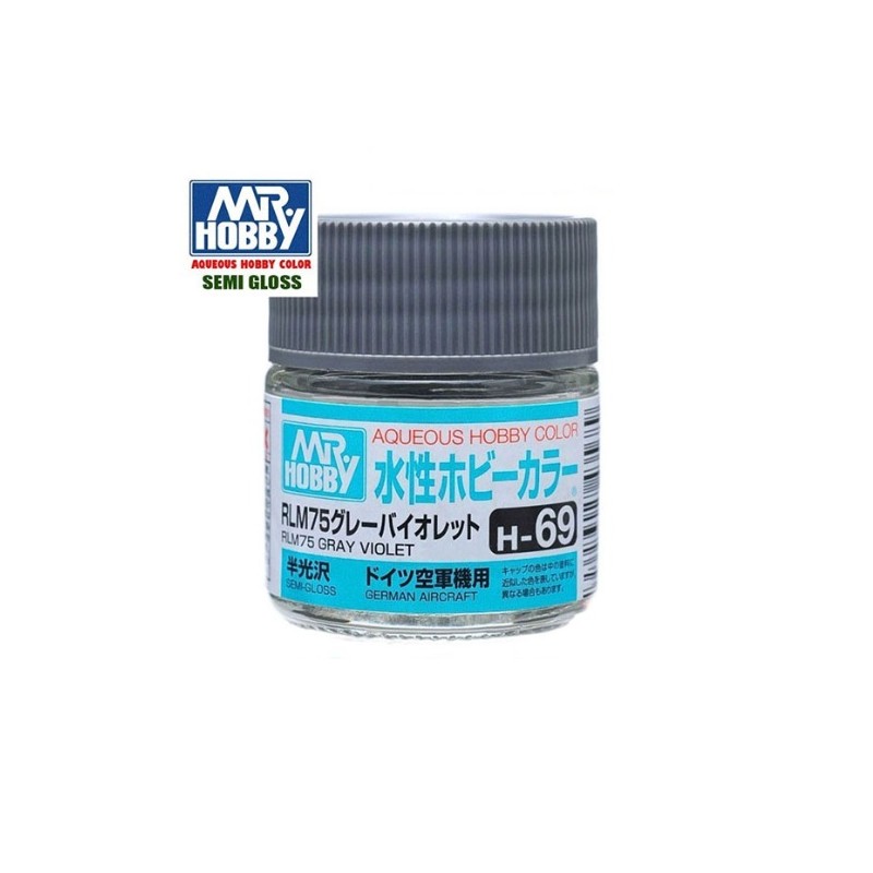 MR HOBBY : GRIS VIOLETA  RLM75  10 ml Acrilico