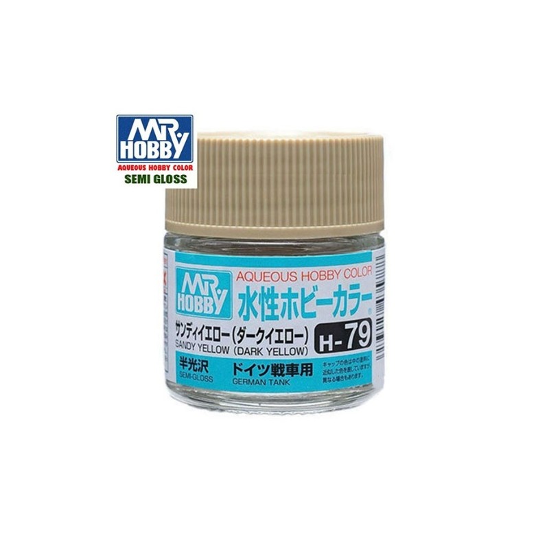 MR HOBBY : AMARILLO ARENA OSCURO - DARK YELLOW   10 ml Acrilico
