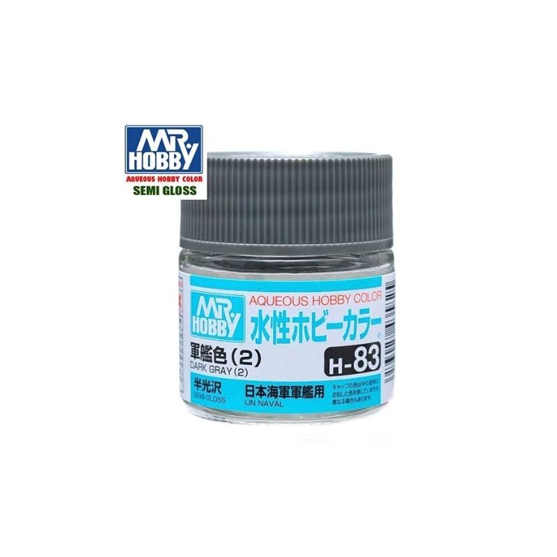 MR HOBBY : DARK GREY II  10 ml Acrilico
