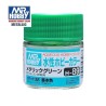 MR HOBBY : VERDE METALICO BRILLO 10 ml Acrilico