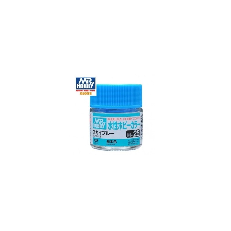 MR HOBBY : AZUL CIELO BRILLO 10 ml Acrilico