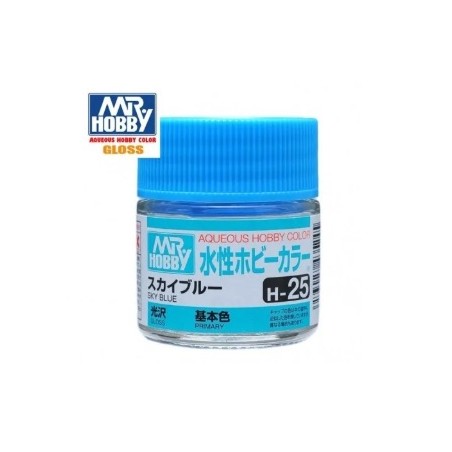 MR HOBBY : AZUL CIELO BRILLO 10 ml Acrilico