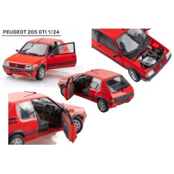 HELLER : KIT PEUGEOT 205 GT  escala 1:24