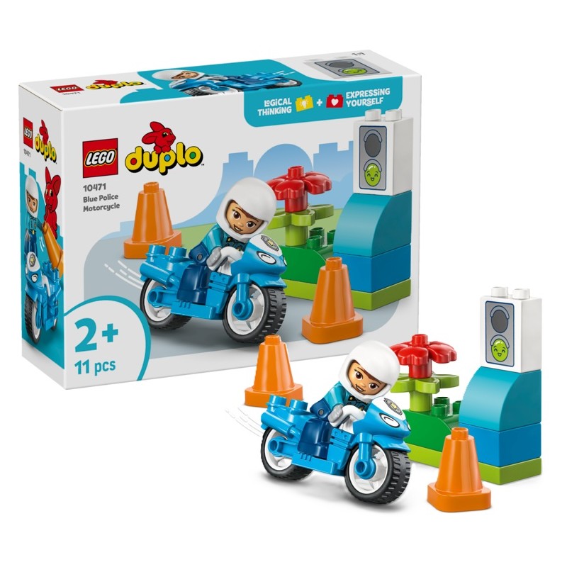 LEGO DUPLO : MOTO DE POLICIA