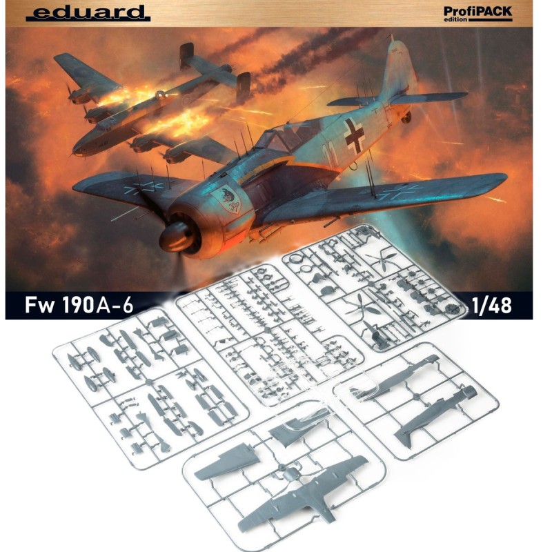 EDUARD : Fw 190 A-6   Escala 1:48