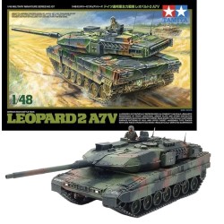 TAMIYA: LEOPARD 2 A7V   escala 1:48
