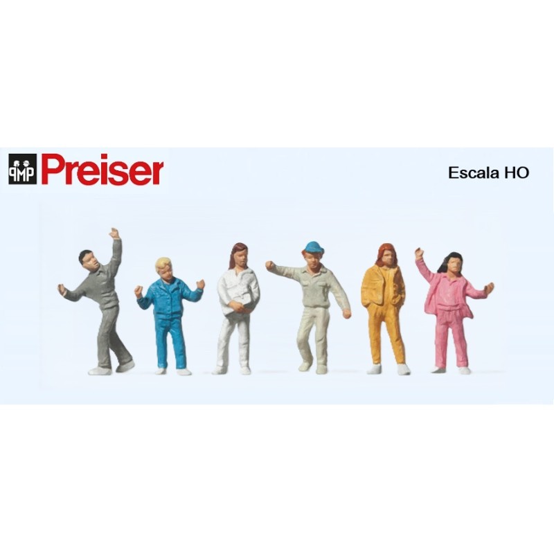 PREISER : FIGURAS NIÑOS  escala HO